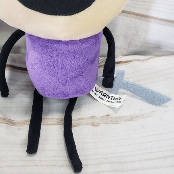 Cyanide And Happiness Purple Shirted Eye Stabber Plush Toy 12 Inch 2013 - Picture 3 of 7